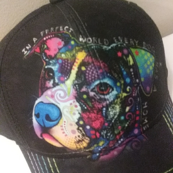 Dean Russo Pittie Hat In a perfect world every dog has a home - Picture 4 of 5